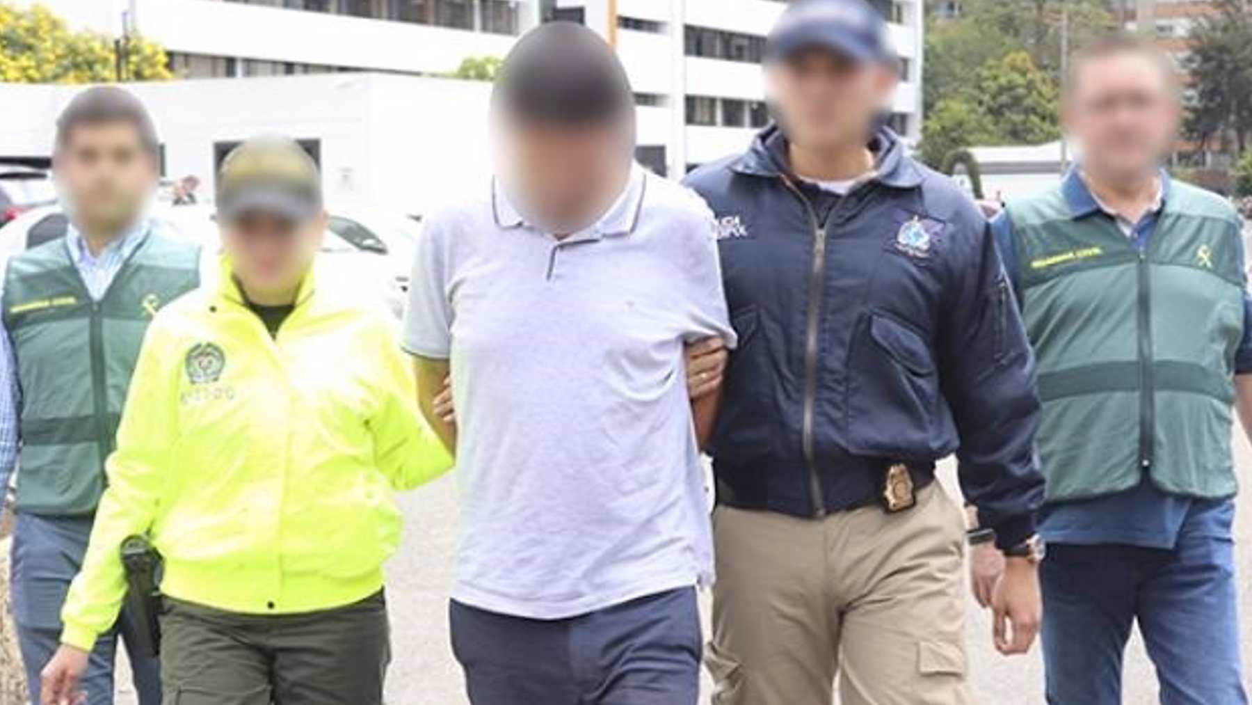 Detención en Colombia de Carlos García Roldán, presunto cabecilla de la estafa de Lujo Casa. – POLICÍA DE COLOMBIA.