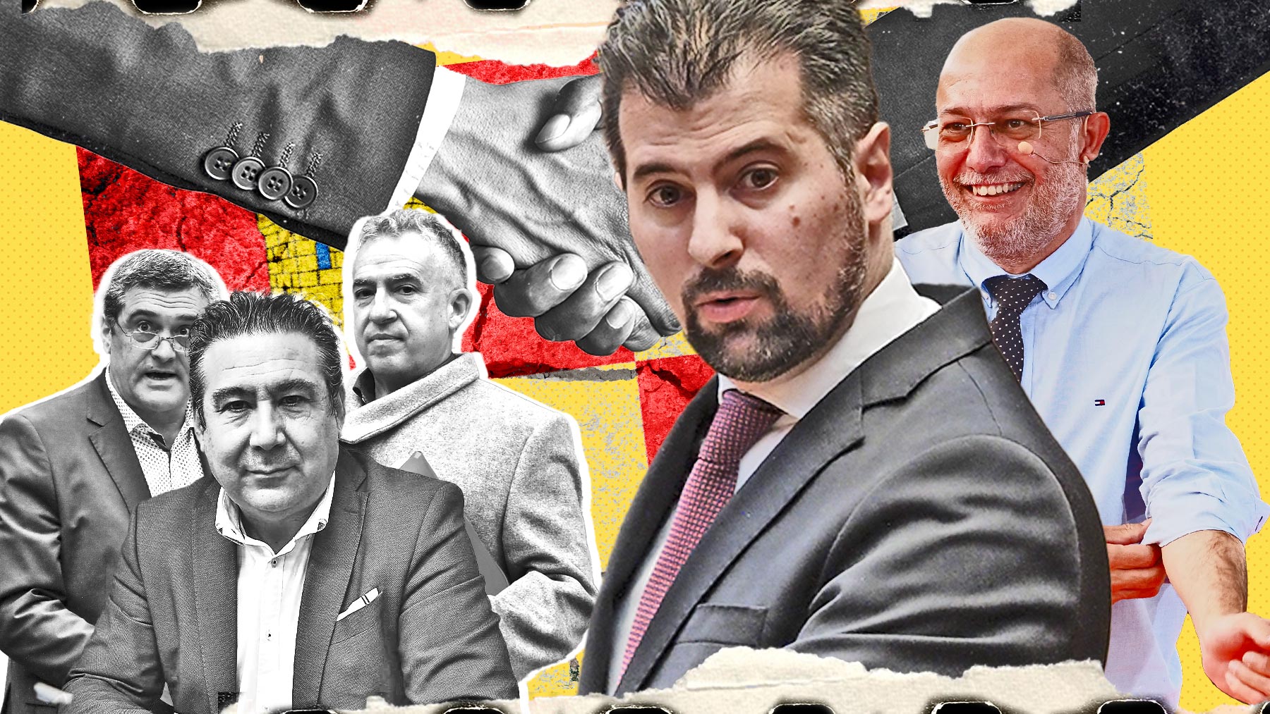 Luis Tudanca, Francisco Igea y los líderes de la España Vaciada
