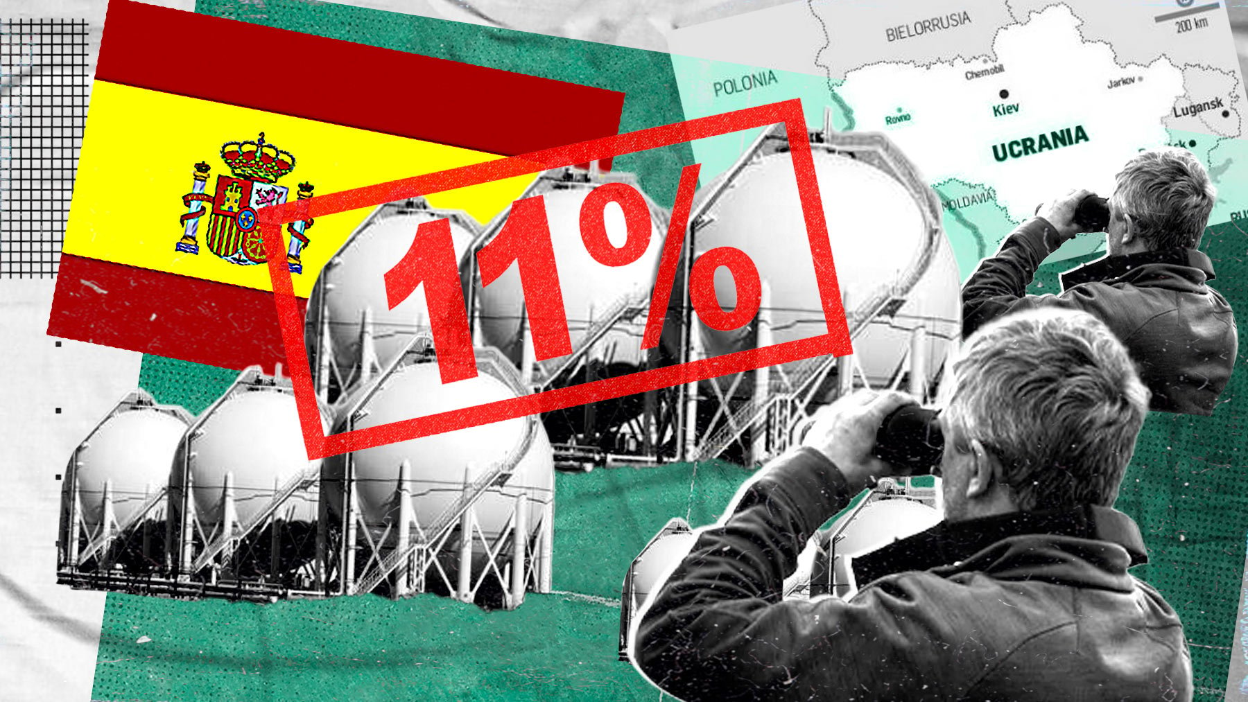 España eleva al 11% su dependencia del gas ruso en plena amenaza por la guerra en Ucrania