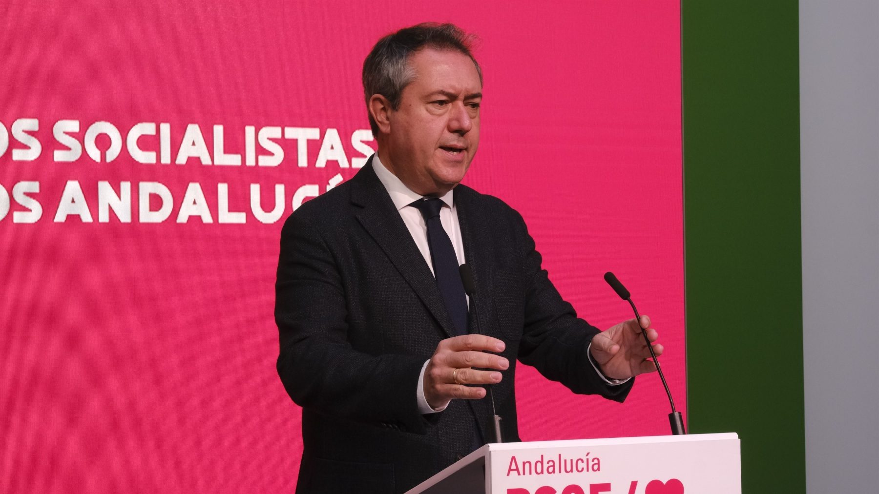 Juan Espadas, secretario general del PSOE-A.