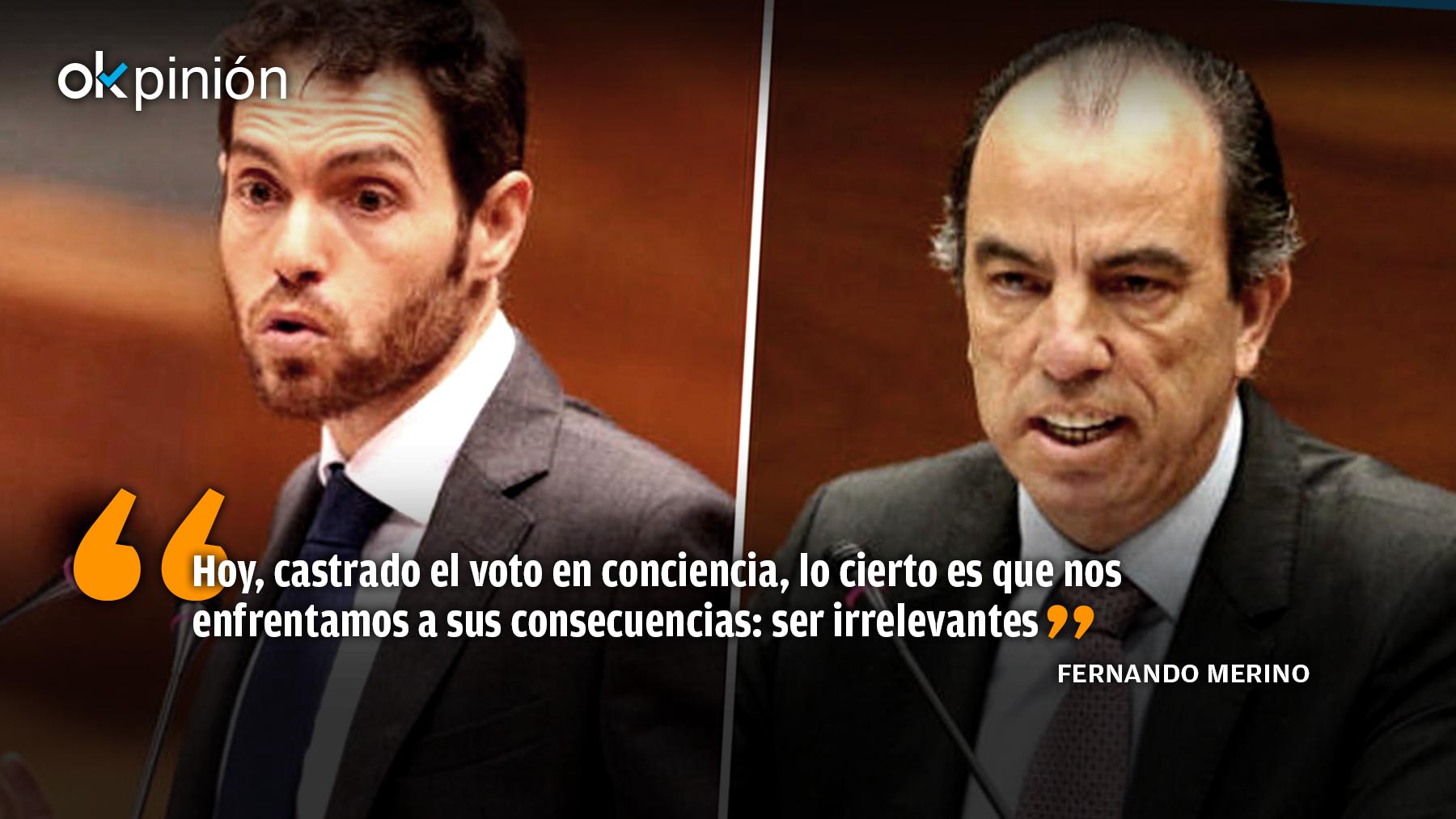El precio a pagar por votar en conciencia