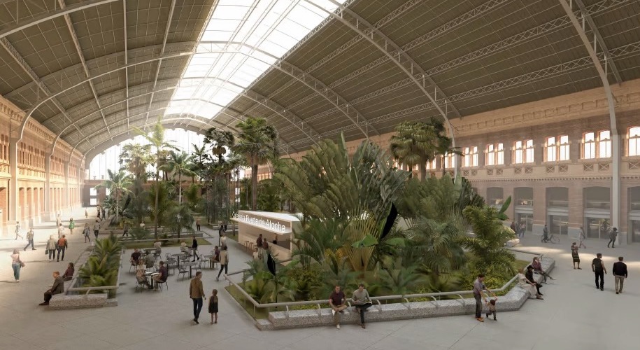 Futura renovación del Jardín Tropical de Atocha.
