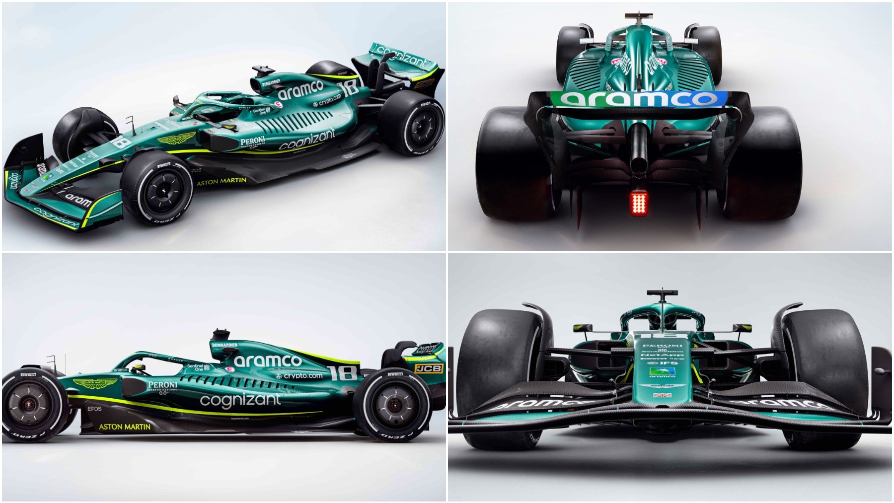 Coche de Aston Martin para el Mundial 2022