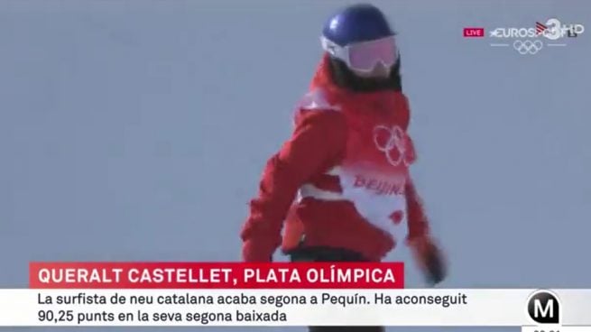 La rabia de TV3, que ‘roba’ a España la plata de Queralt Castellet: «Primera medalla catalana»