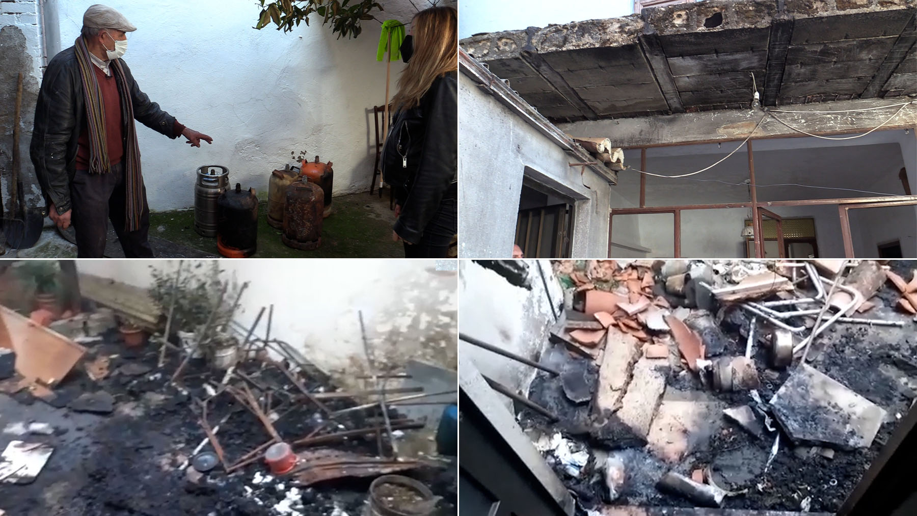 Una ‘inquiokupa’ quema la casa de su casero enfermo de cáncer para evitar el desalojo