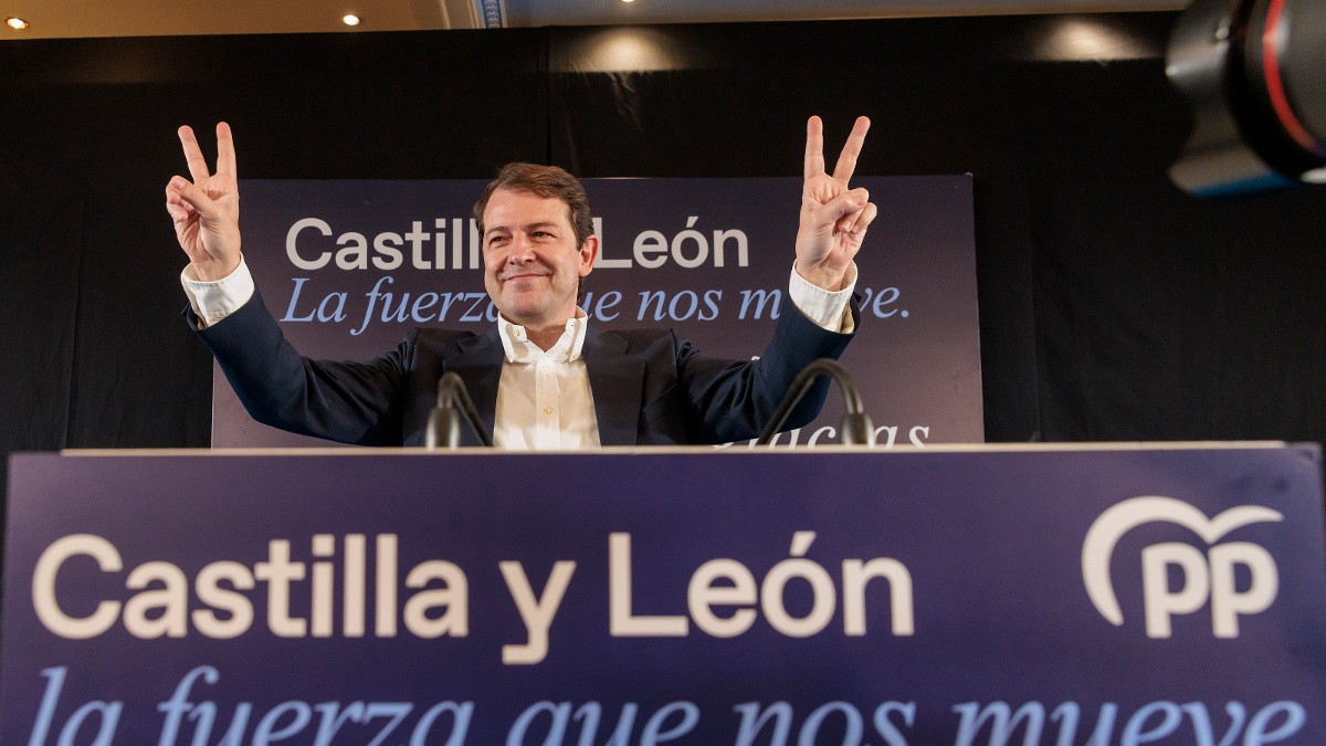El presidente de Castilla y León, Alfonso Fernández Mañueco.