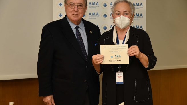 El presidente de la Fundación A.M.A., el Dr. Diego Murillo