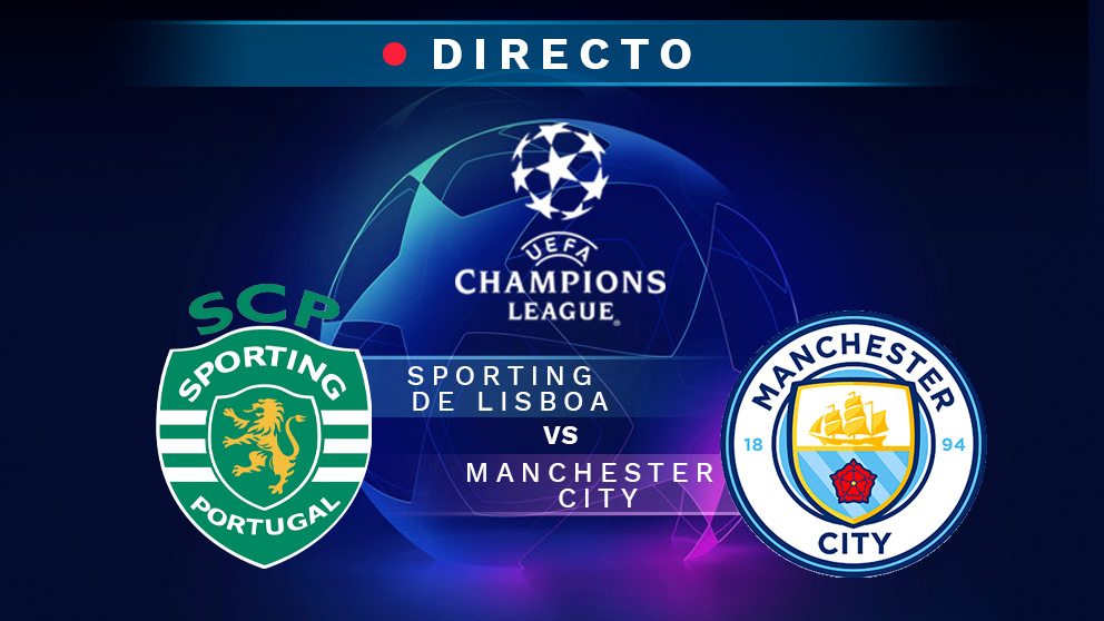 Sporting – Manchester City, en directo: resultado, goles y minuto a minuto del partido de Champions League hoy.