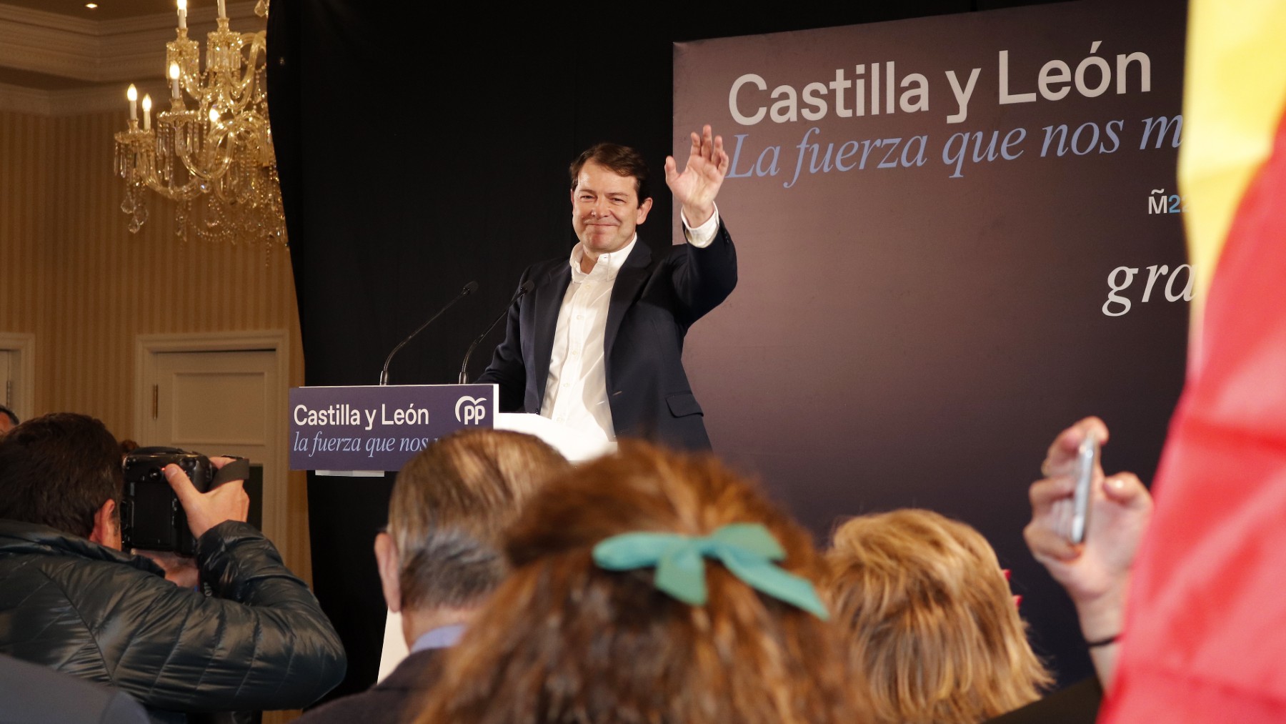 El presidente de Castilla y León y candidato del PP, Alfonso Fernández Mañueco. (Foto: Europa Press)