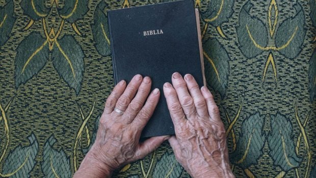 Manos en la Biblia