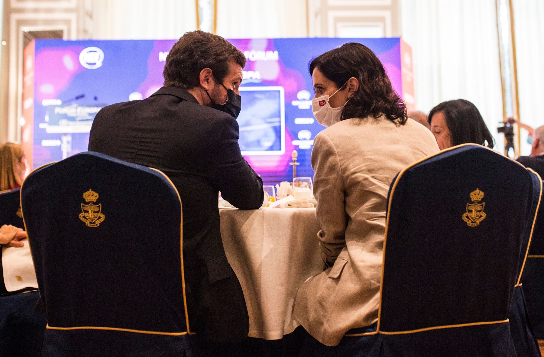 Pablo Casado e Isabel Díaz Ayuso.