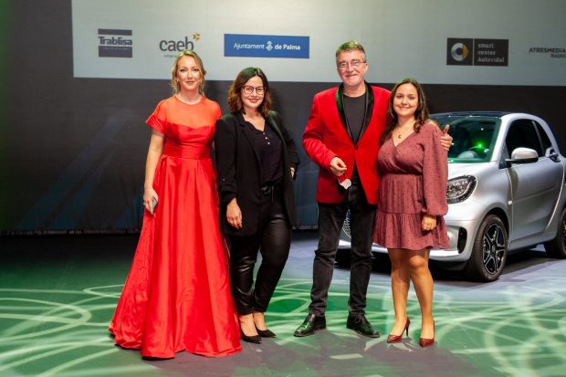 Otro momento de la gala. 
