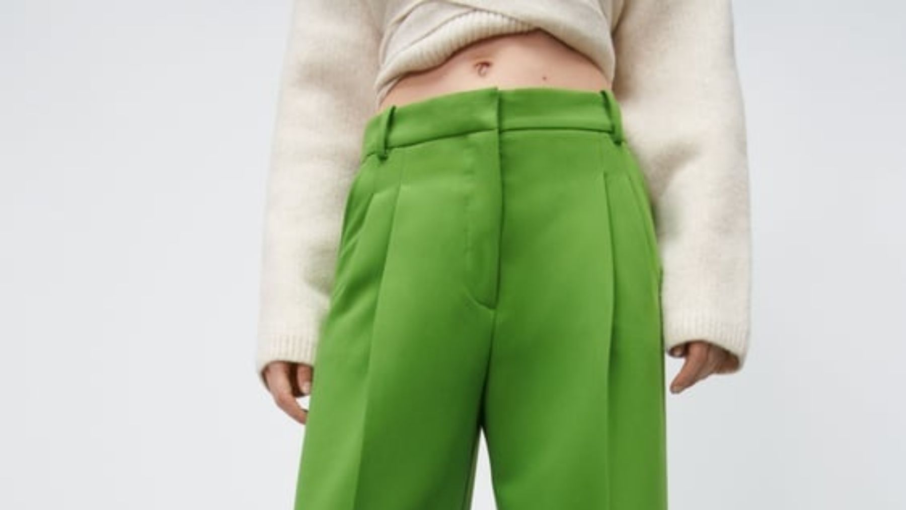 Los pantalones anchos de Zara, Mango y que esta primavera