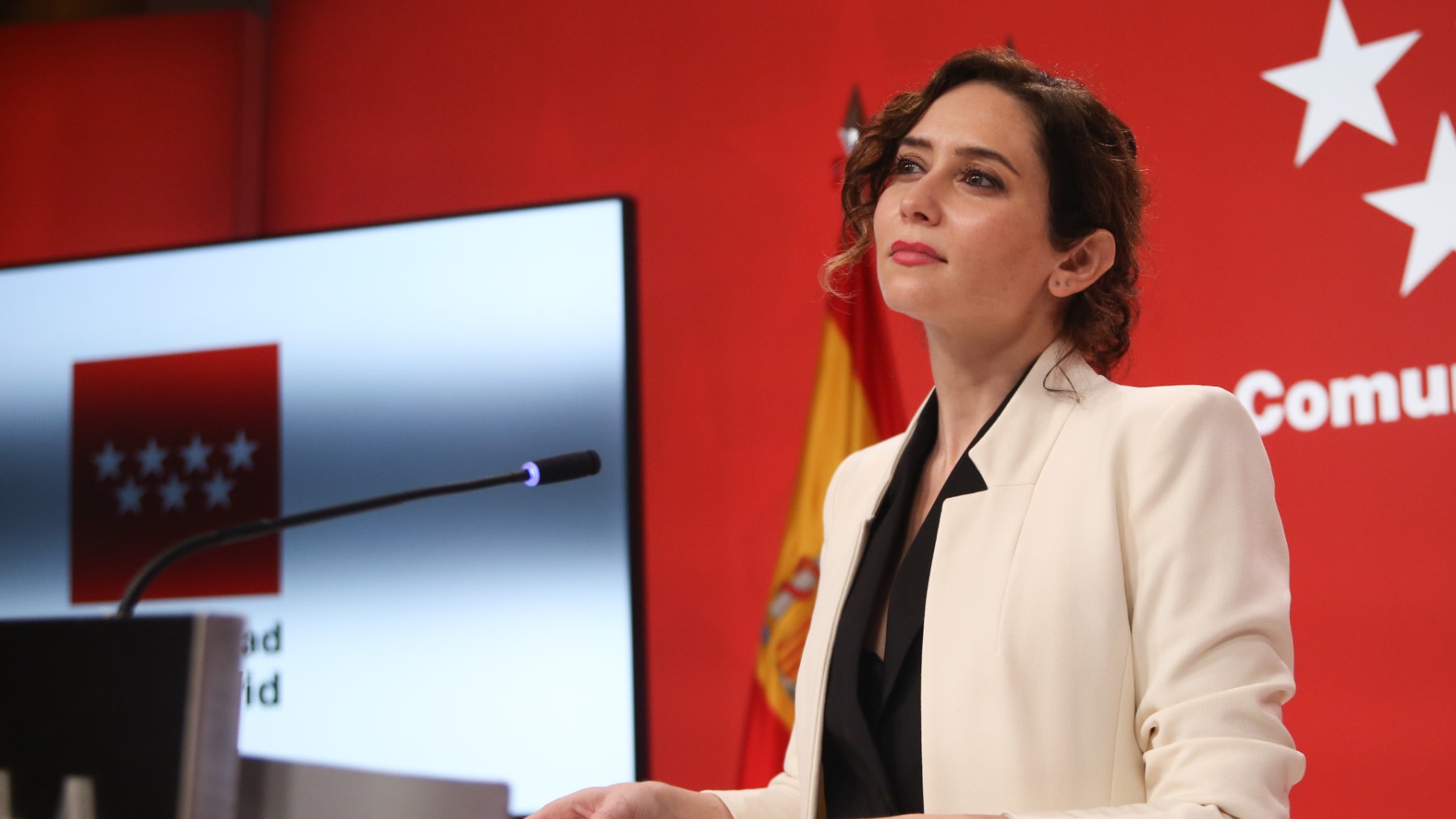 La presidenta de la Comunidad de Madrid, Isabel Díaz Ayuso.