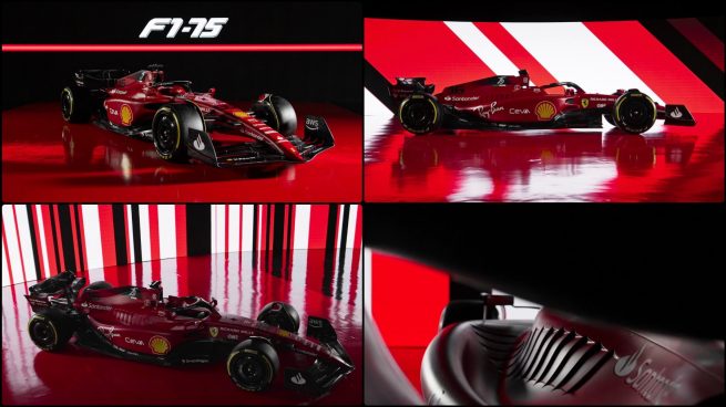 Todas las imágenes del Ferrari F1-75 de Sainz para 2022