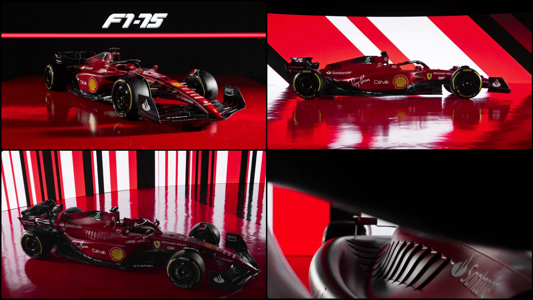 Así es el nuevo Ferrari de Sainz. (Ferrari)