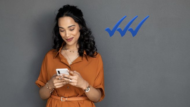 triple check azul WhatsApp