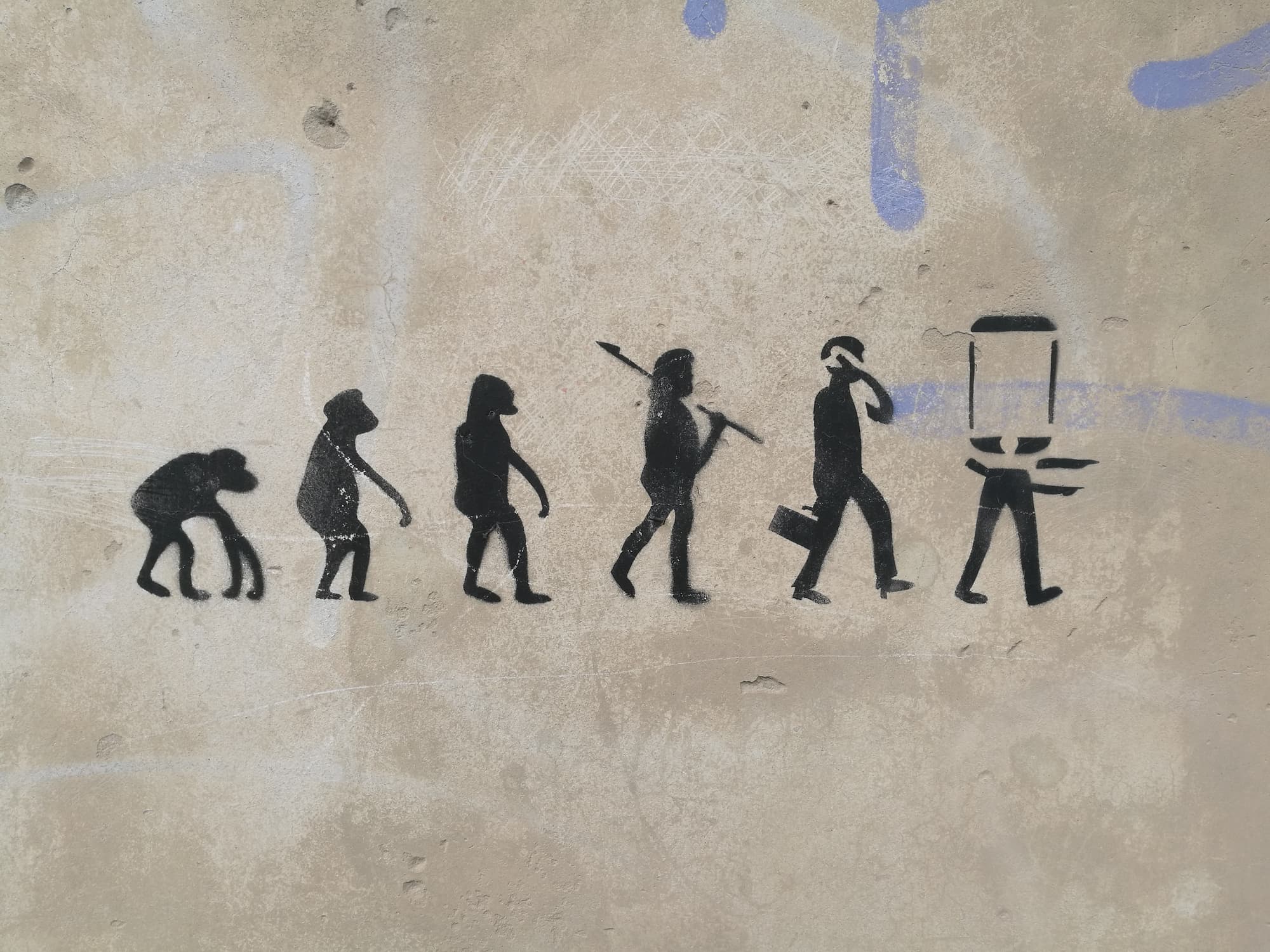Evolución de la humanidad. @Istock
