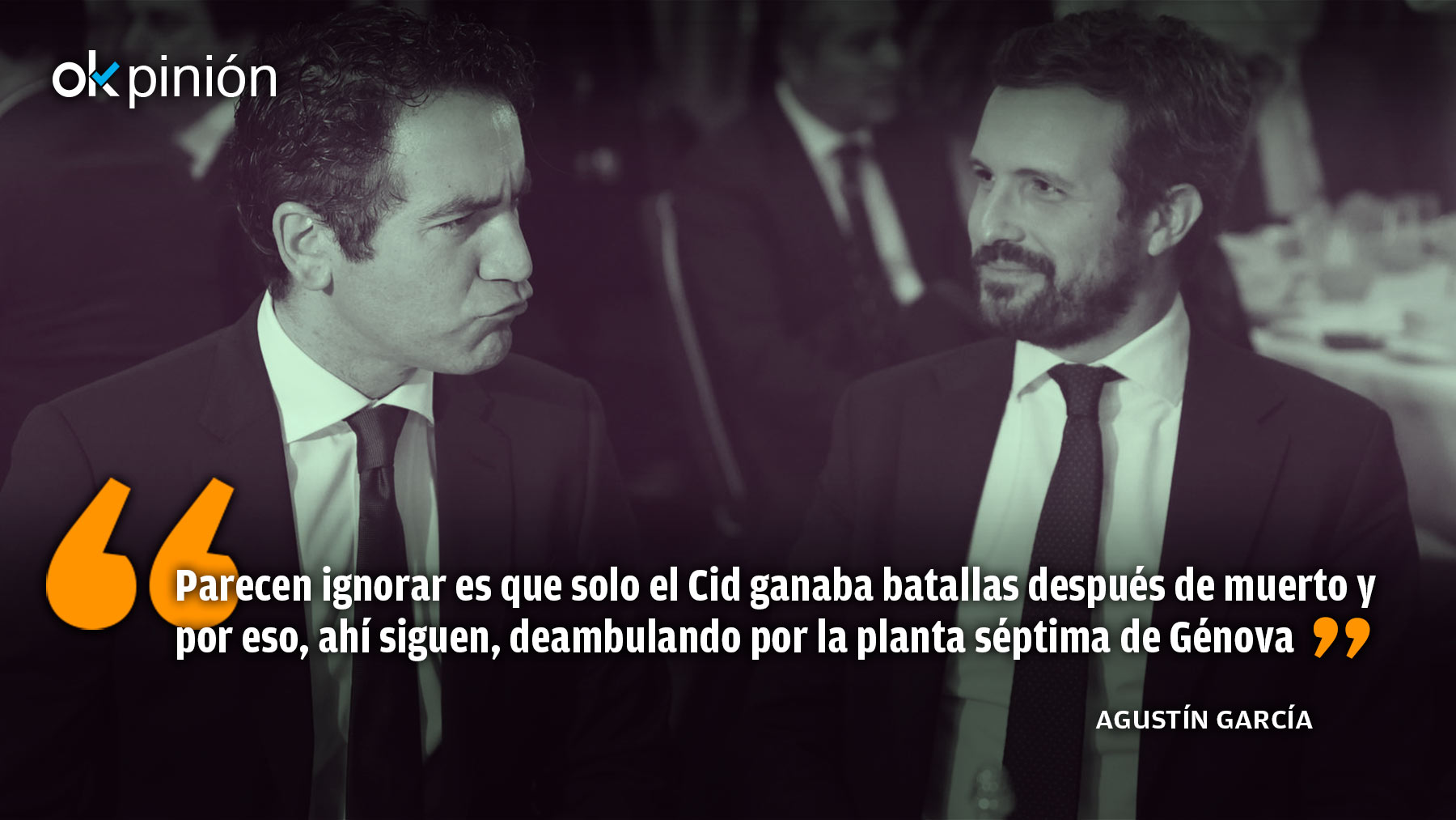 Dos zombis en Génova