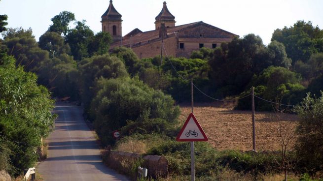 La iglesia de Sant Marçal de Sa Cabaneta.