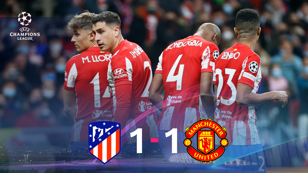 El Atlético de Madrid se quedó a las puertas de ganar.