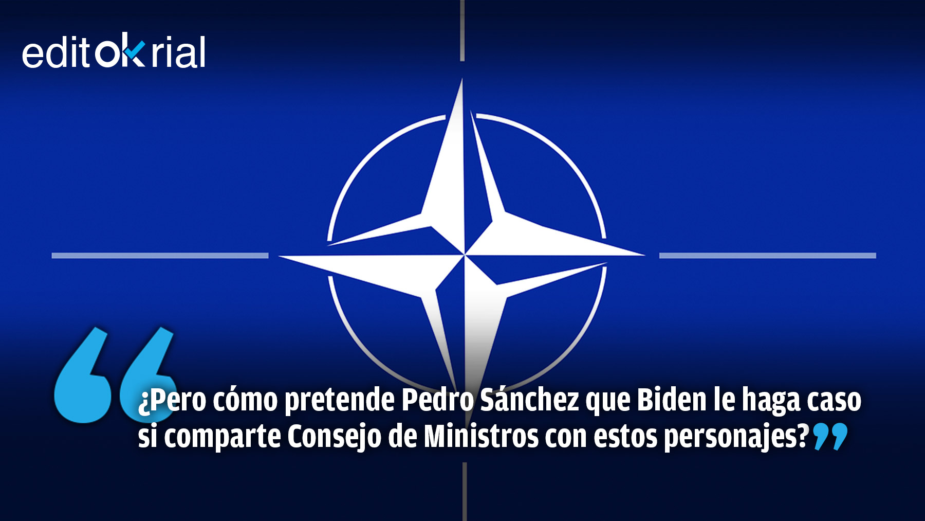Los hijos de Putin en el Gobierno de España culpan de la invasión a la OTAN