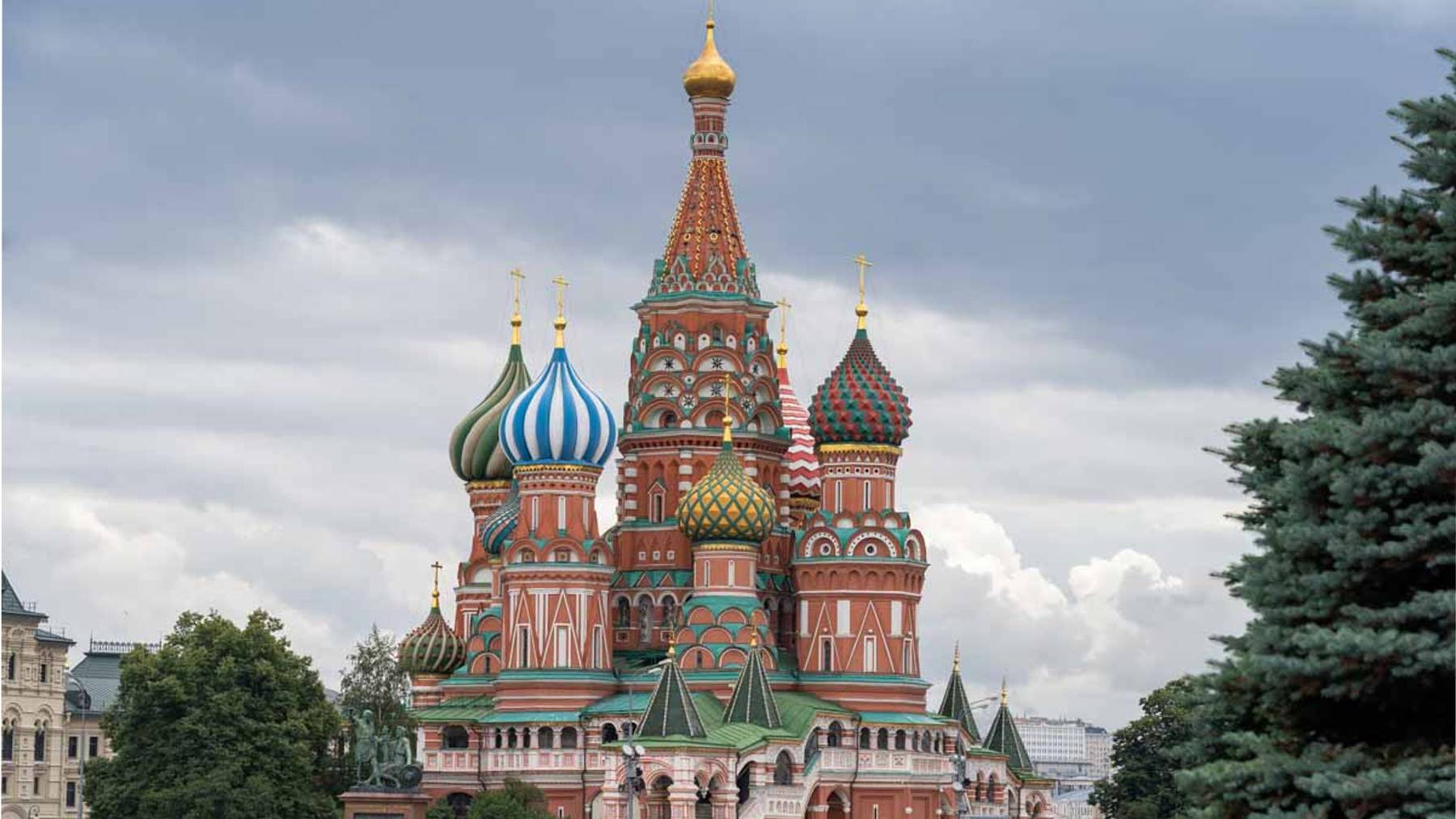 Catedral de San Basilio, en Moscú.