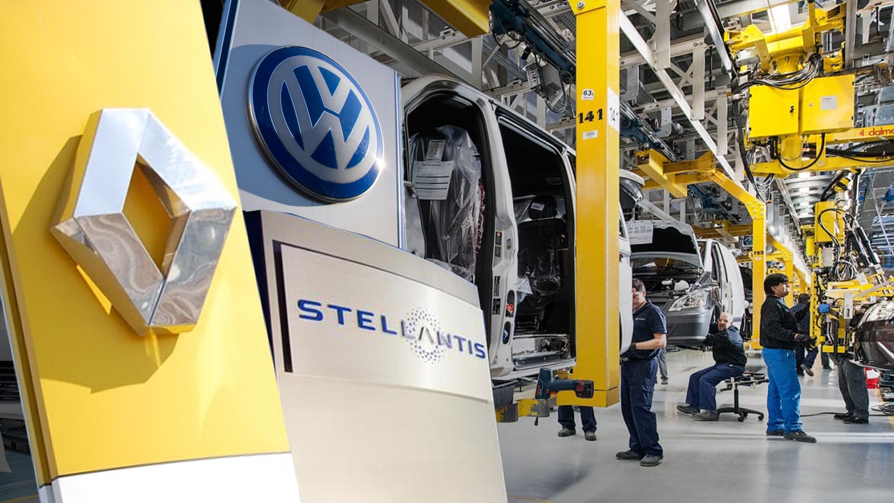 Renault, Volkswagen y Stellantis
