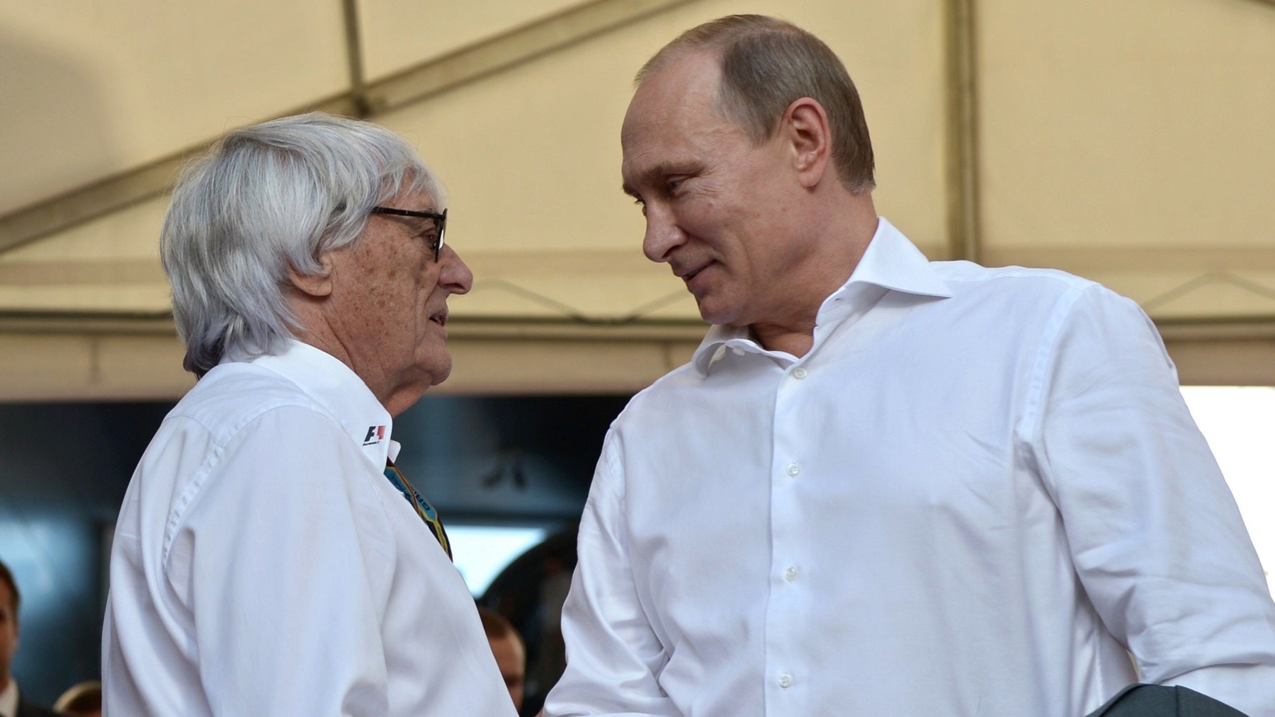 Ecclestone y Putin.