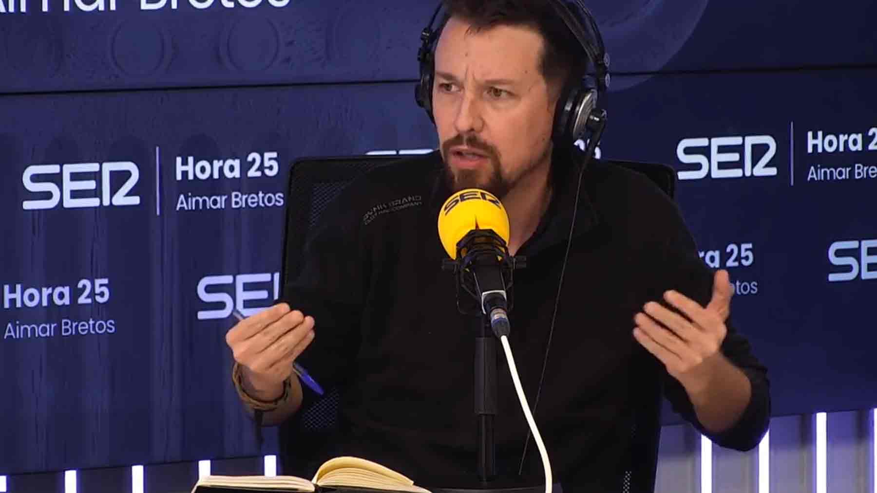 Pablo Iglesias en la Cadena Ser