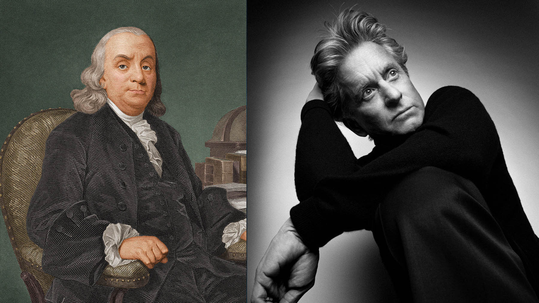 Michael Douglas interpretará a Benjamin Franklin