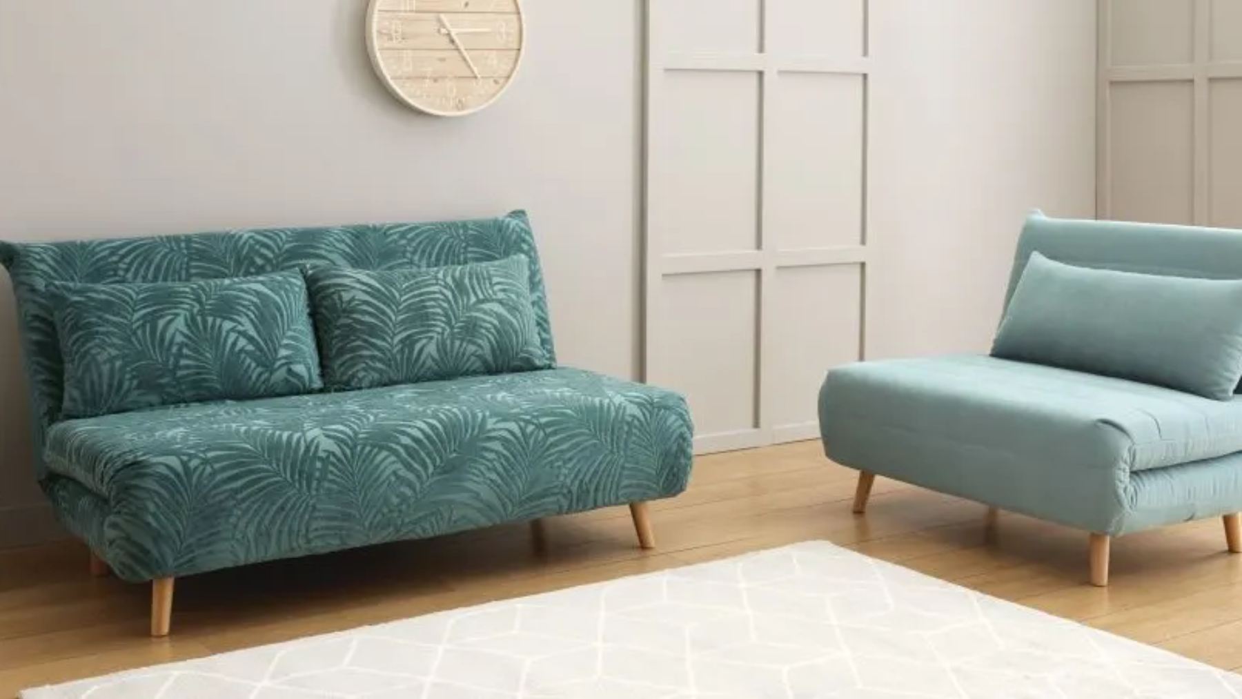 El sofá cama más barato de Maisons du Monde y está tirado de precio