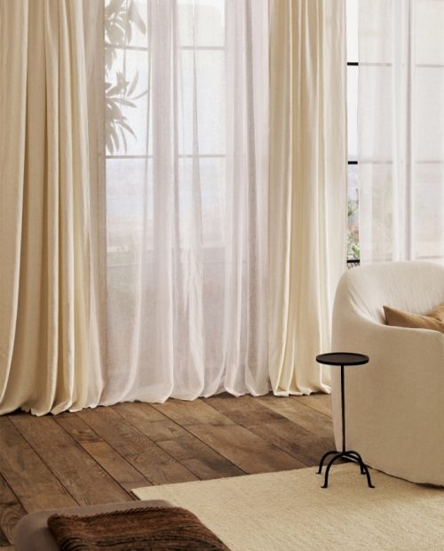 Las novedades de Zara Home más deseadas; las cortinas de lino, la