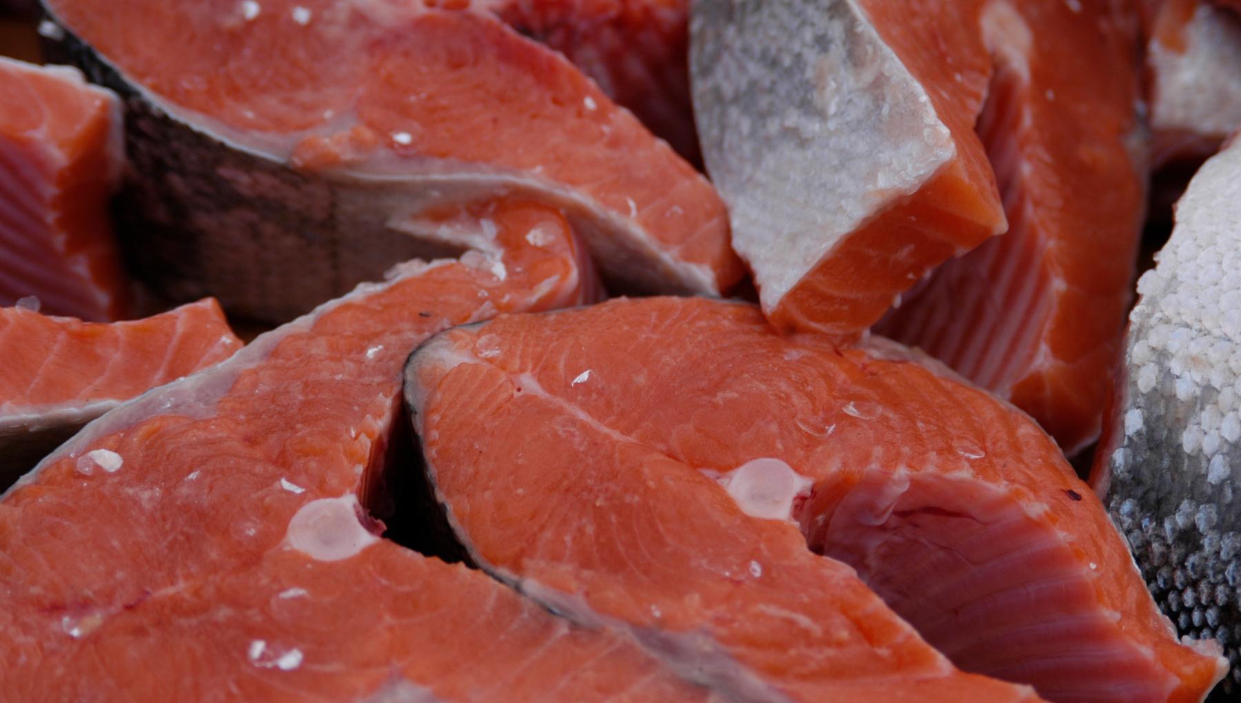 Salmón en salsa