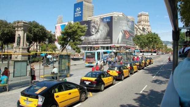 Taxis en Barcelona