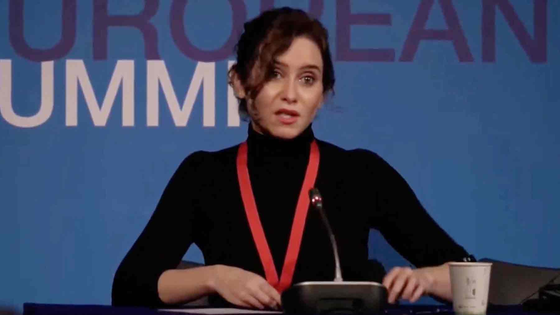 La presidenta de la Comunidad de Madrid, Isabel Díaz Ayuso.