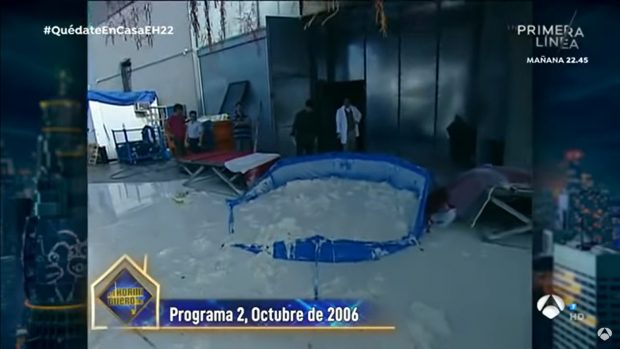 El Hormiguero vivió un accidente con el experimento de su segundo programa de la historia (Mediaset).