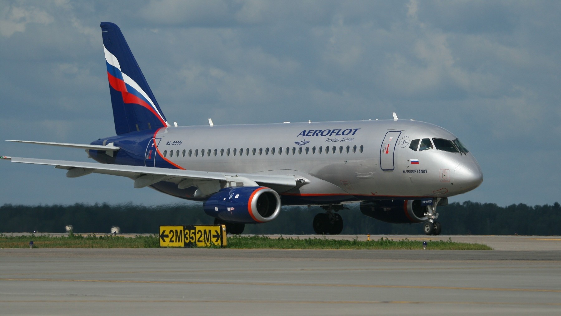 Avión de Aeroflot