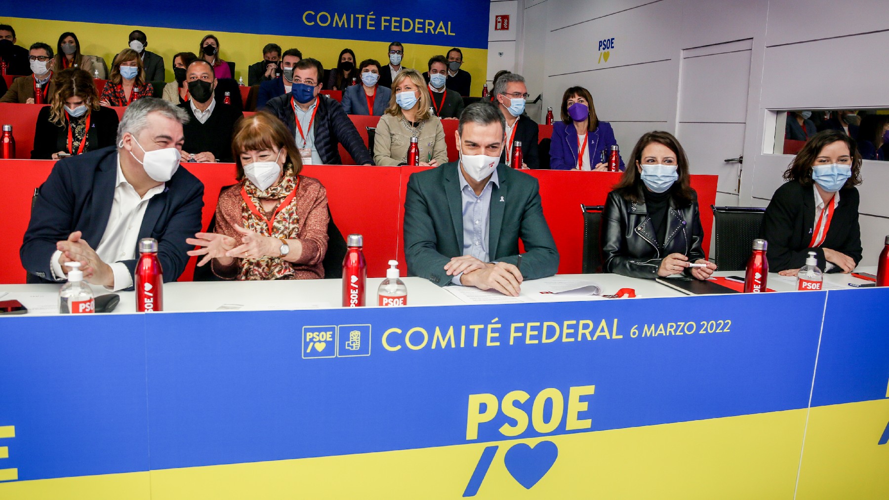 Sánchez en el Comité Federal del PSOE. (Foto: EP)