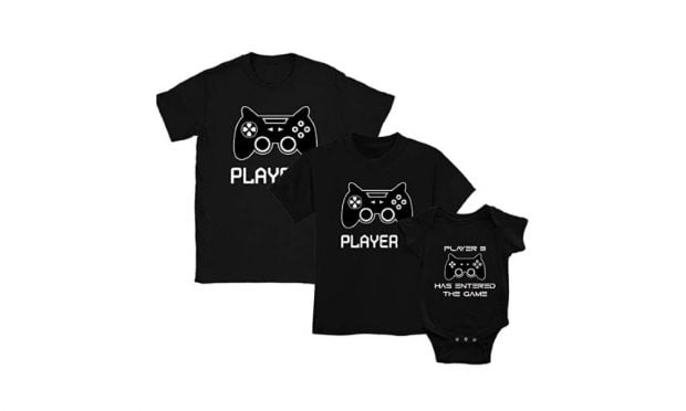 Camisetas padre e hijos player