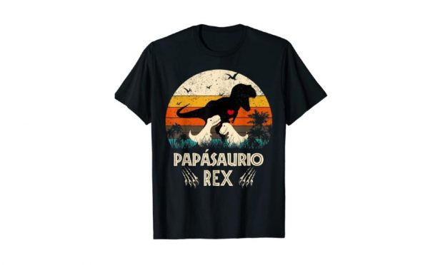 Camiseta papasaurio rex