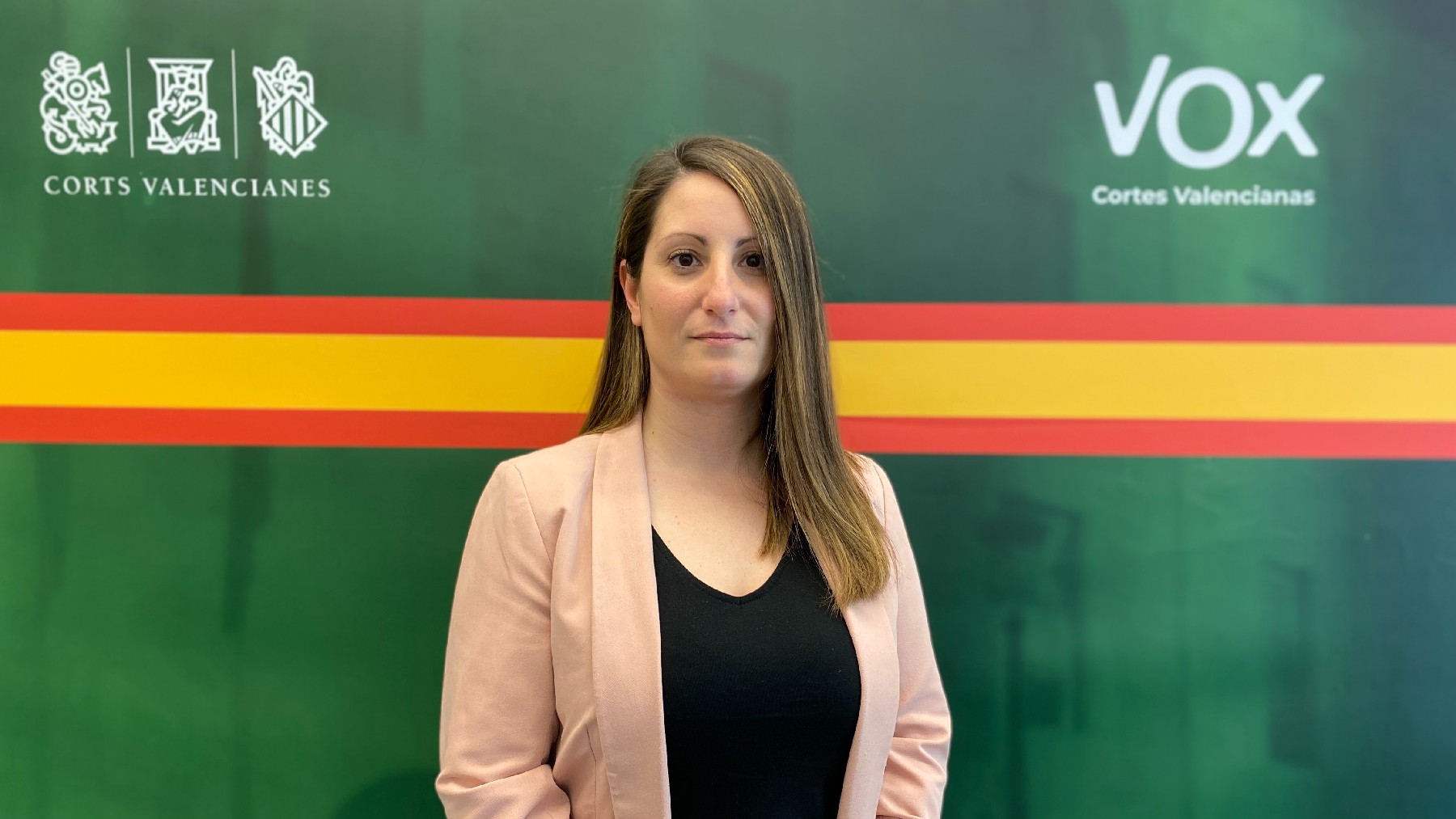 La síndica portavoz de Vox en las Cortes Valencianas Ana Vega.