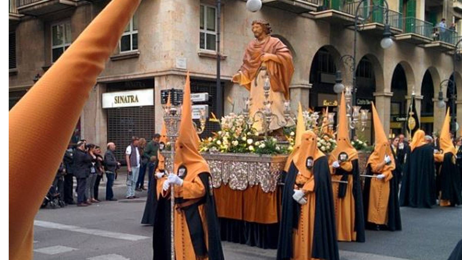 Procesión de Semana Santa en Palma.