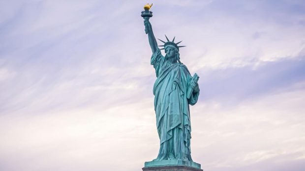 Estatua Libertad Francia, EEUU, Raphaël Glucksmann