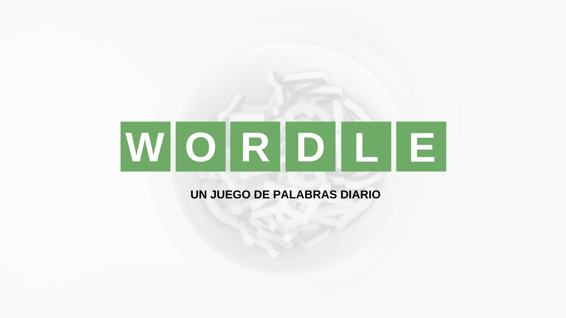 Wordle, solución reto Wordle