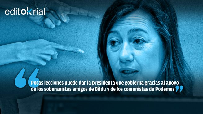 Armengol, tú sí que eres vergonzosa