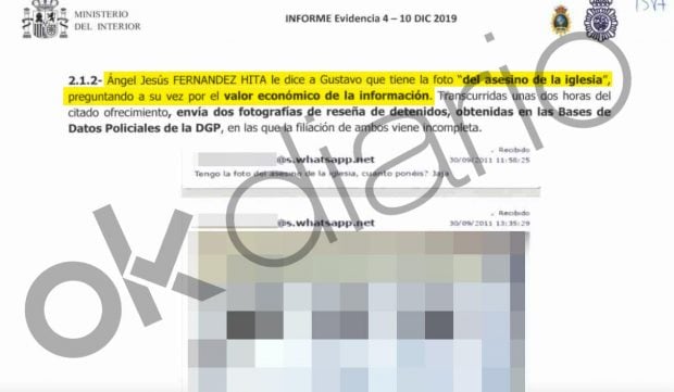 El agente Fernández Hita le preguntó a Gustavo González "cuánto valía" que le facilitara una información policial en concreto.