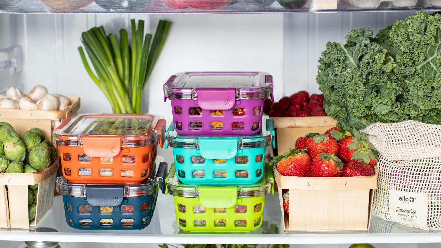 Alimentos en el frigorífico