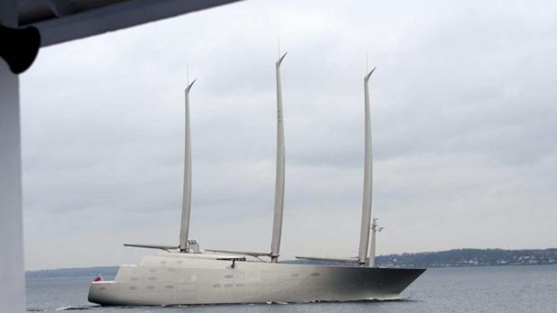 El ‘Sailing Yacht A’, el velero más grande del mundo. (Foto KELD NAVNTOF)T