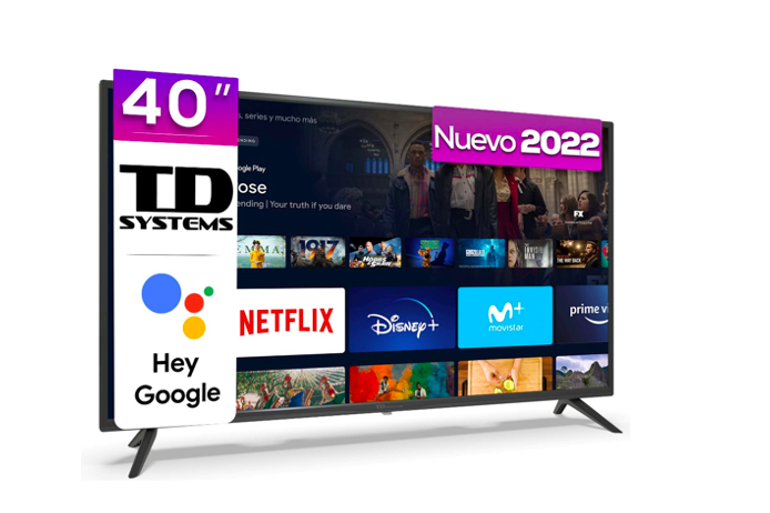 TD Systems coloca esta Smart TV low cost de 40 pulgadas en el top 5 de  ventas en